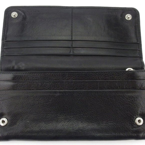 Authentic PRADA wallet ribbon leather Auth used - Picture 6 of 8